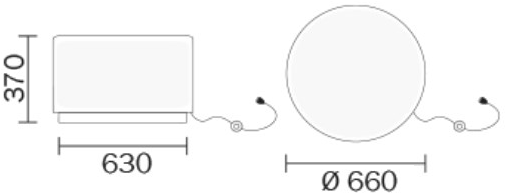 Pedrali Светящийся табурет из полиэтилена Wow sun-id-1461302 - Вид №1