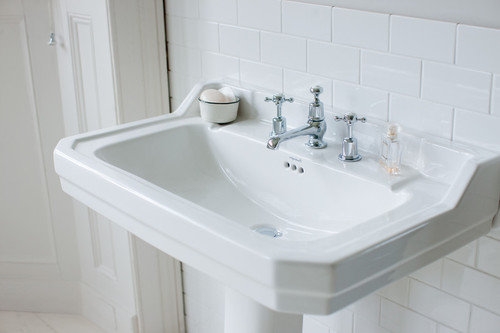 B18 3TH, P6 Пьедестал для раковины овальная Burlington EDWARDIAN - Вид №2