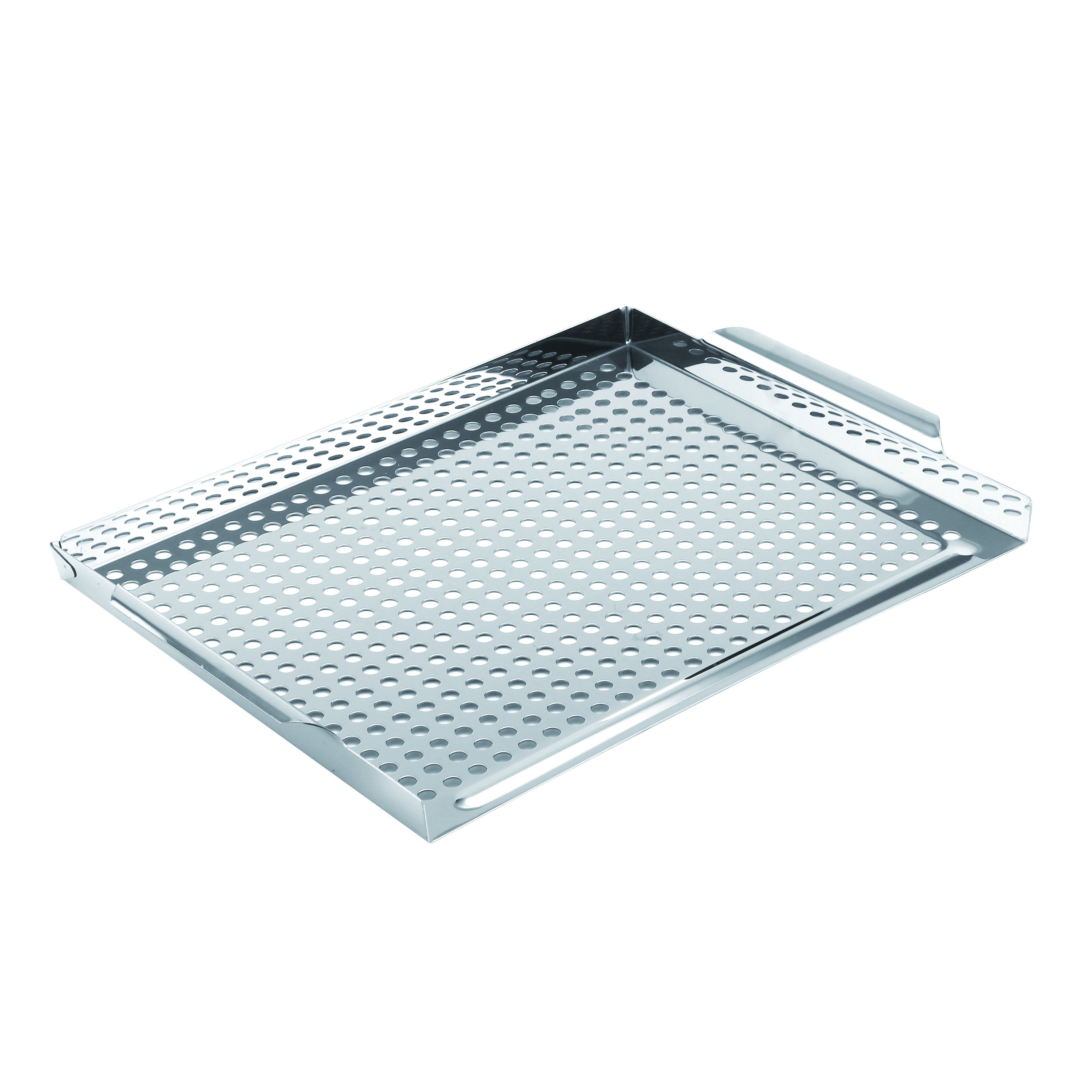 81966312 Противень для рыбы и морепродуктов Alpha 39.5x29 см нержавеющая сталь серебристый STLM-0015890 NATERIAL  - Вид №1