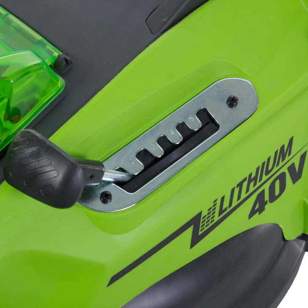 Газонокосилка аккумуляторная GreenWorks G40LM41K4 40 В 40 см 1x4 Ач АКБ и ЗУ входит в комплект STLM-2203810 - Вид №4