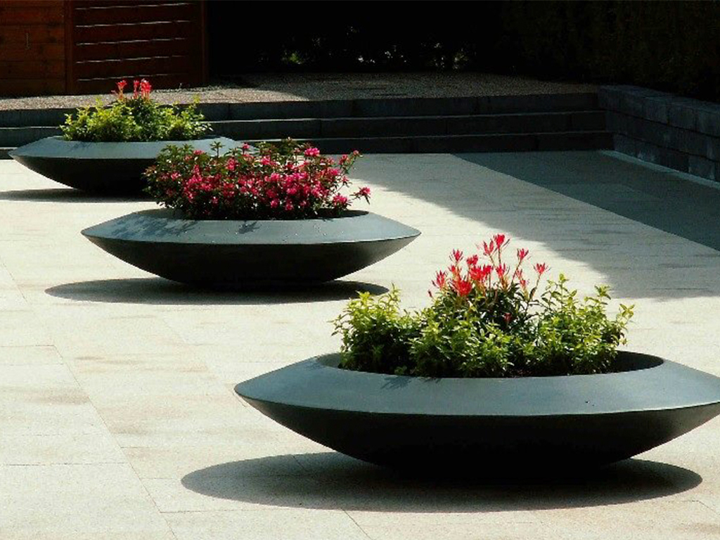 Кашпо коллекции "Эра" FD-05-80 120/40 ГеоПластБорд GPBST-66 - Вид №2