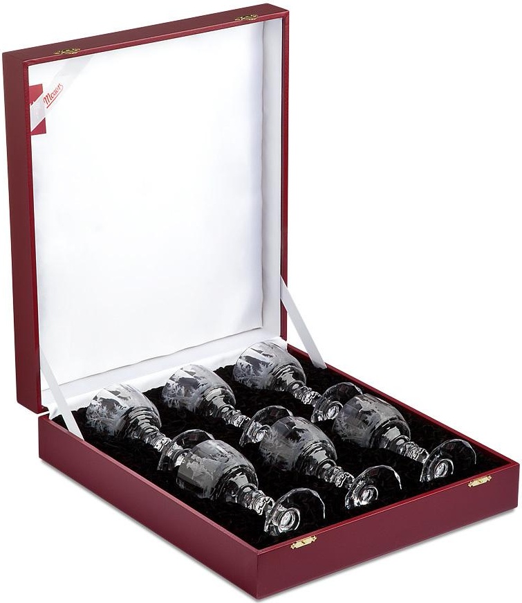 72138 Moser Набор из 6 бокалов для красного вина 210мл "Мария Терезия" п/к Хрусталь бессвинцовый 