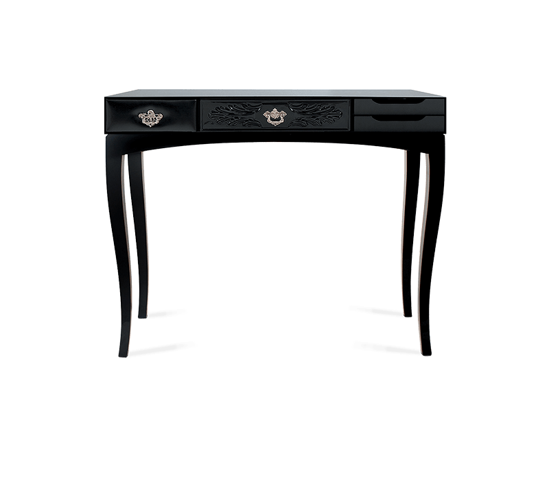 0-019 Сохо черная консоль Boca Do Lobo  - Вид №6