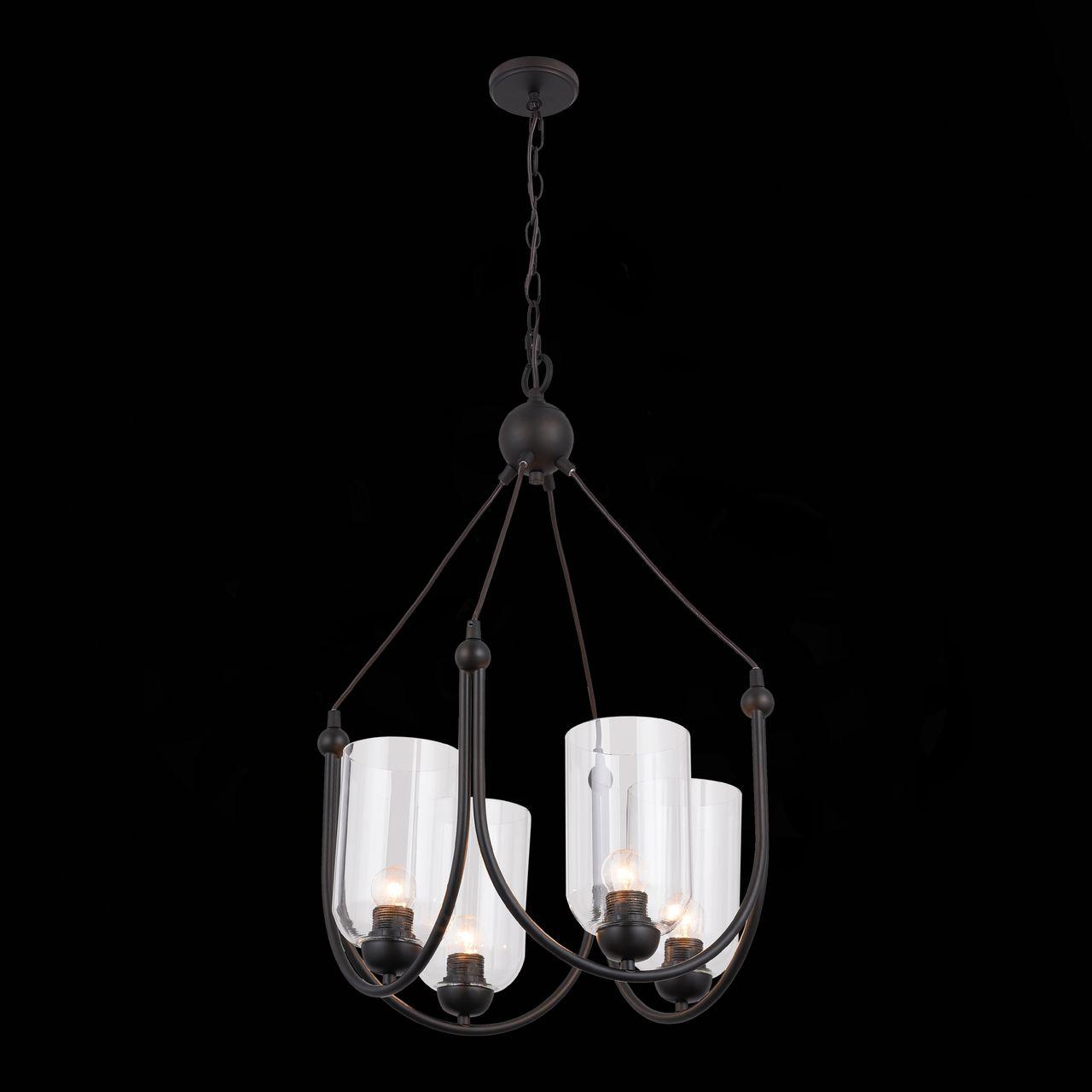 Подвесная люстра ST Luce Codita SL333.303.04 ST LUCE ДИЗАЙНЕРСКИЕ, CODITA 279769 Коричневый  - Вид №3