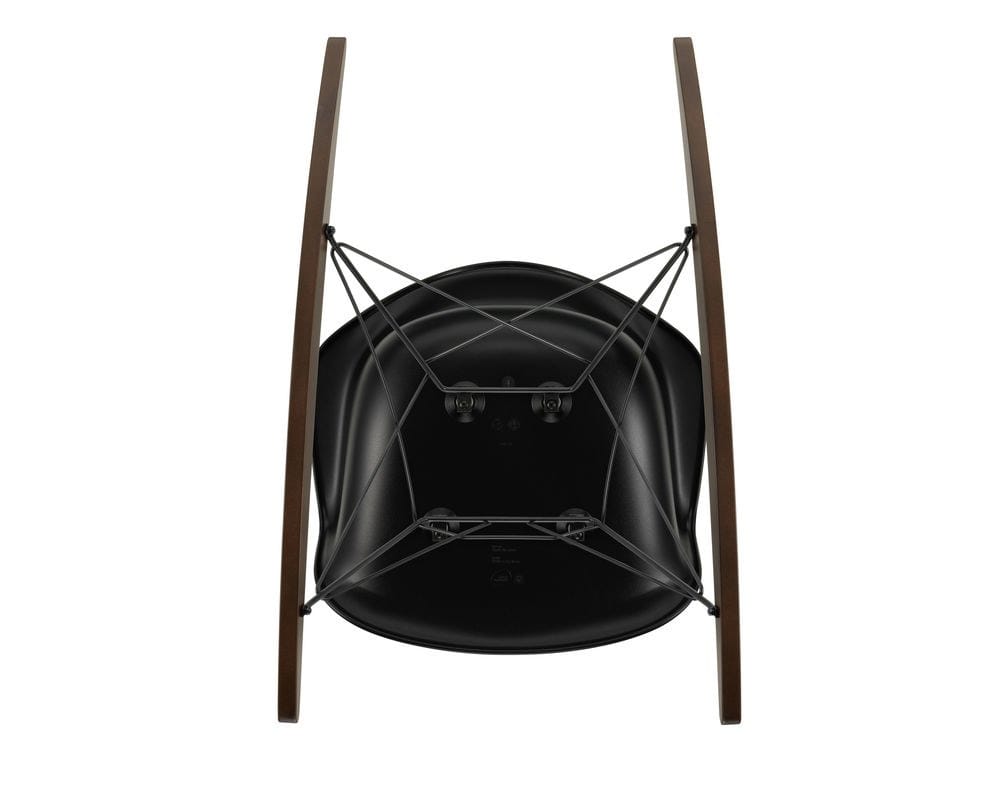 Мягкое тканевое кресло-качалка с подлокотниками VITRA Eames Plastic Chair ARCH-00023828 - Вид №90