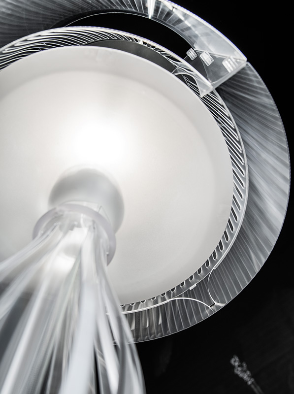 Настольная лампа Liza Prisma от Slamp SLAMP КЛАССИЧЕСКИЕ 244887 Прозрачный;серебро  - Вид №4