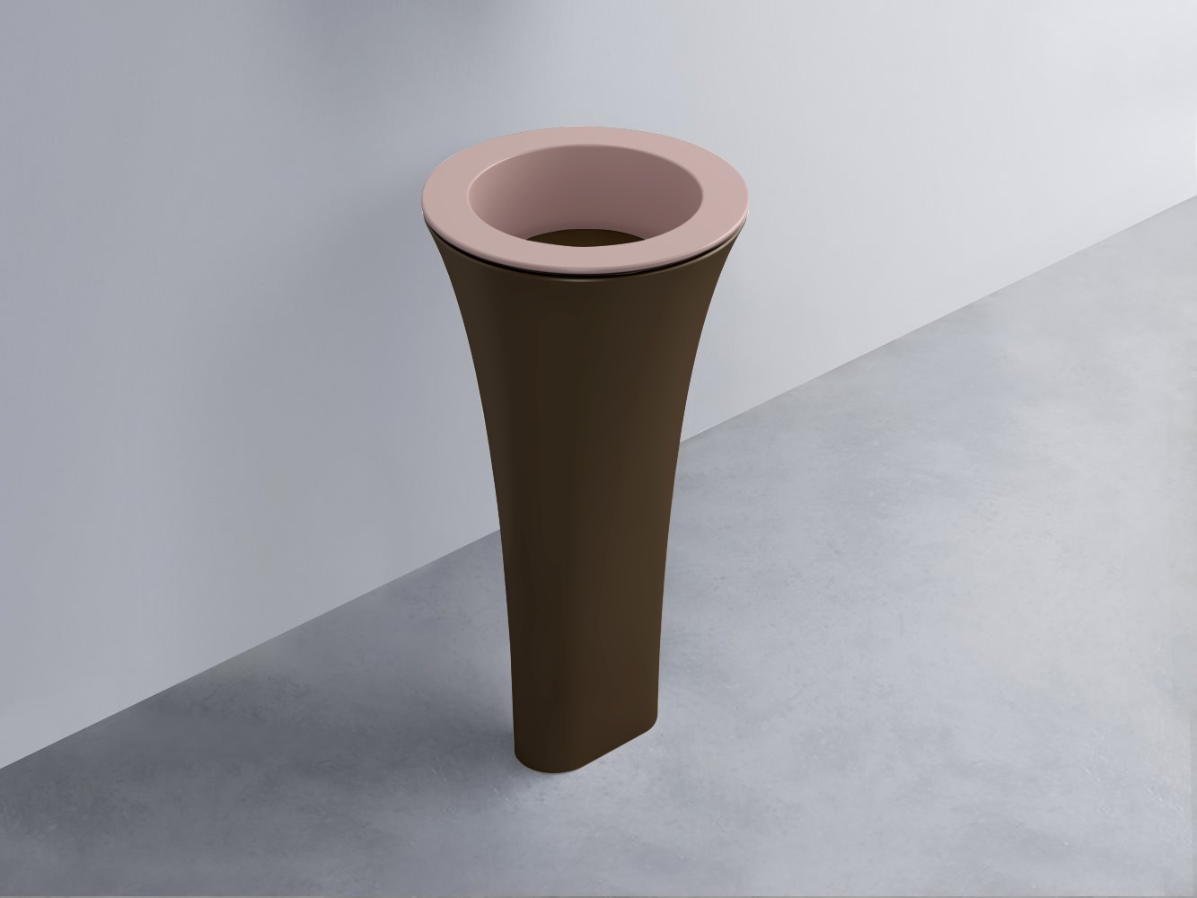 AMLA45-CP+AMPILT-CA+AMCOLT-CA Раковина Amedeo Tondo отдельностоящая cielo Enjoy + Amedeo Ceramica Cielo