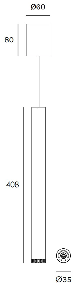 Olev Светодиодный подвесной светильник из алюминия Beam sun-id-1503200 - Вид №9