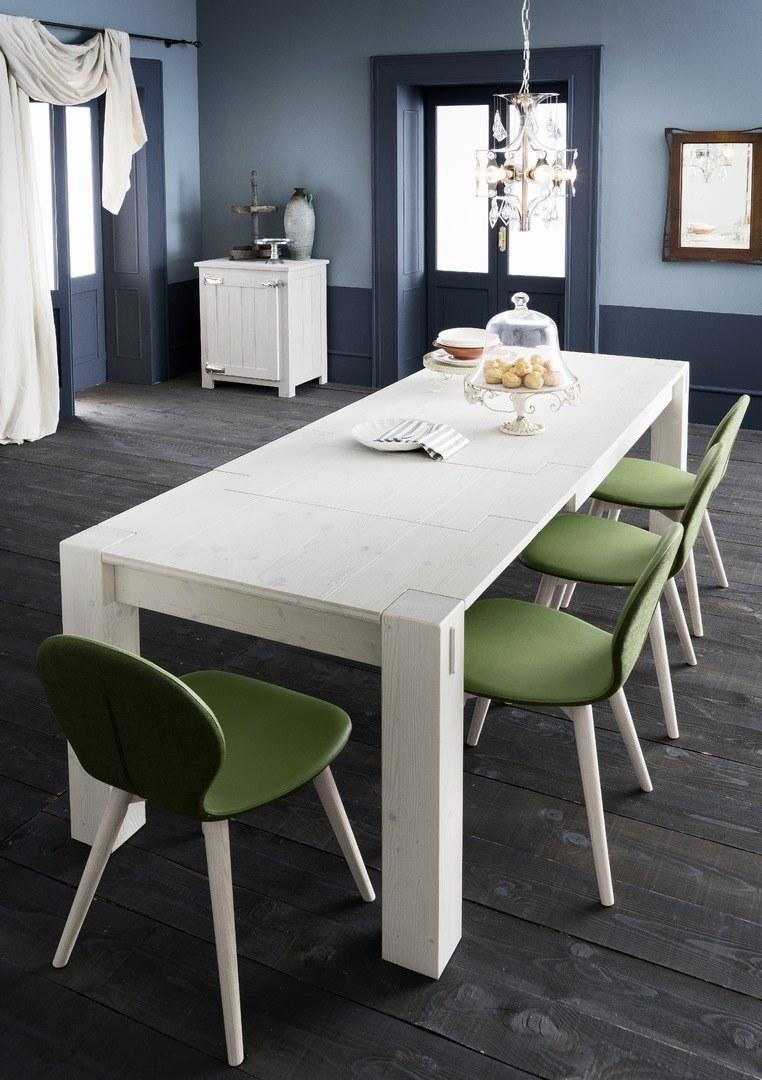 AltaCorte Обеденный стол прямоугольной формы раздвижной из ели Easylab El-ta6010all - Вид №1