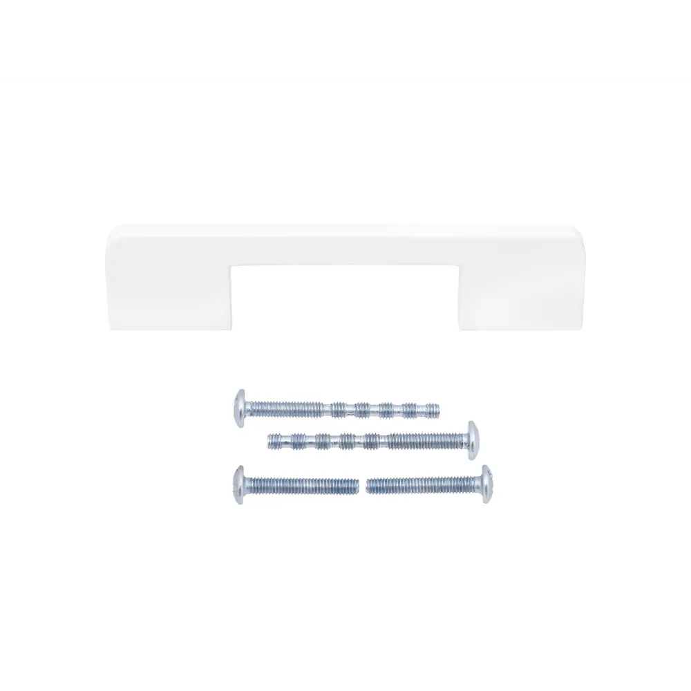 86899282 Ручка-скоба мебельная Ritiro ЦАМ 96 мм цвет белый STLM-1007486 PALLADIUM  - Вид №1