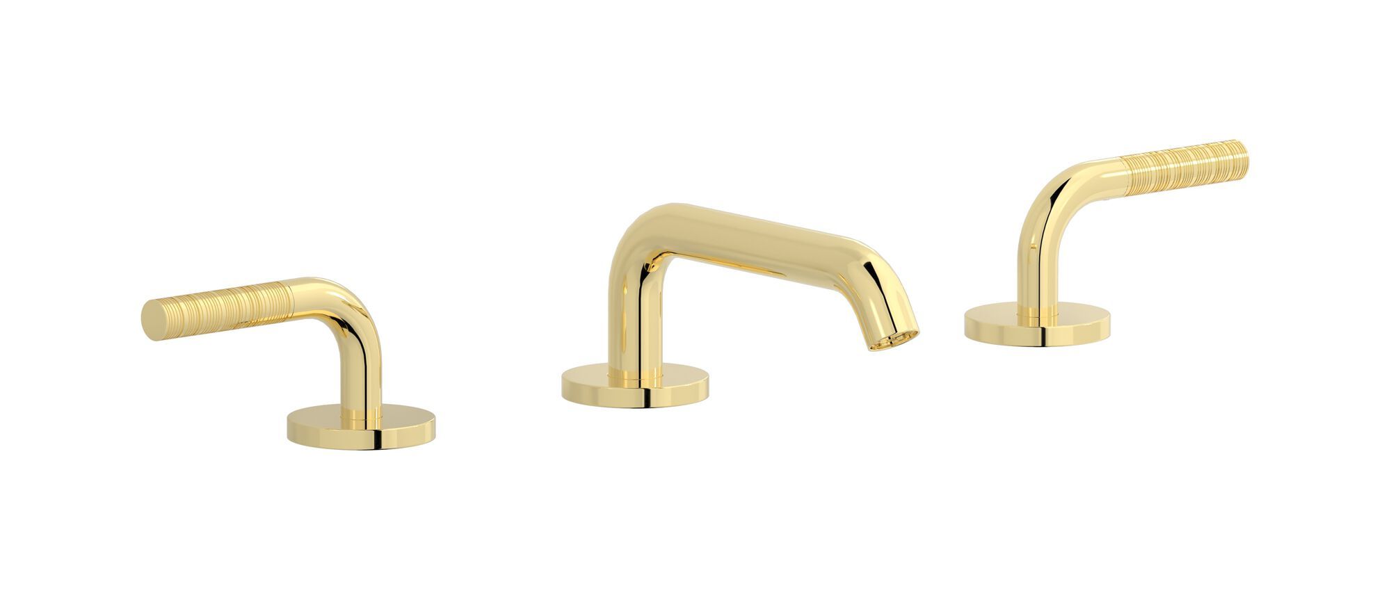 Смеситель для раковины с 3 отверстиями для пола с автоматическим сливом IB винил ARCH-00118431 - Вид №3