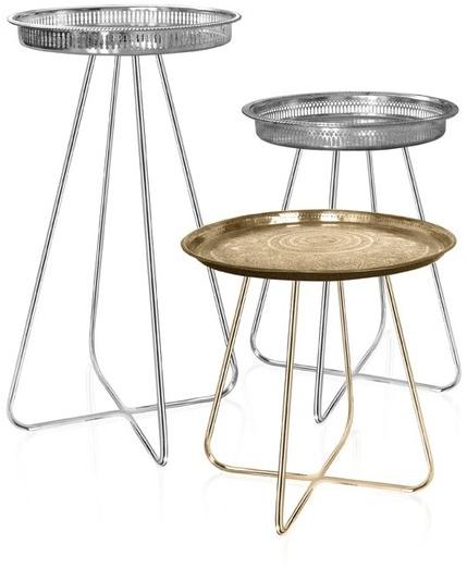 Mineheart Круглый журнальный столик из металла sun-id-1389470 - Вид №3