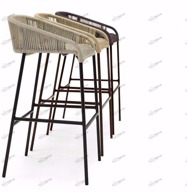 Varaschin Табурет из синтетического волокна со спинкой Cricket sun-id-1401526