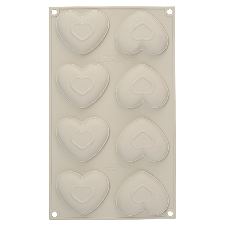 25.317.13.0065 Набор для приготовления пирожных mini tarte petit amour силиконовая Silikomart  - Вид №7