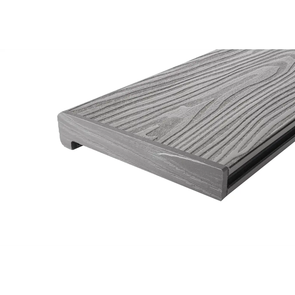 Ступень прямая ДПК серая 35x170x3000 мм T-DECKS 89366394 STLM-1014793 - Вид №4
