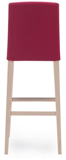 PIAVAL Высокий барный стул из ткани в современном стиле Fandango | health & care 76 - Вид №3