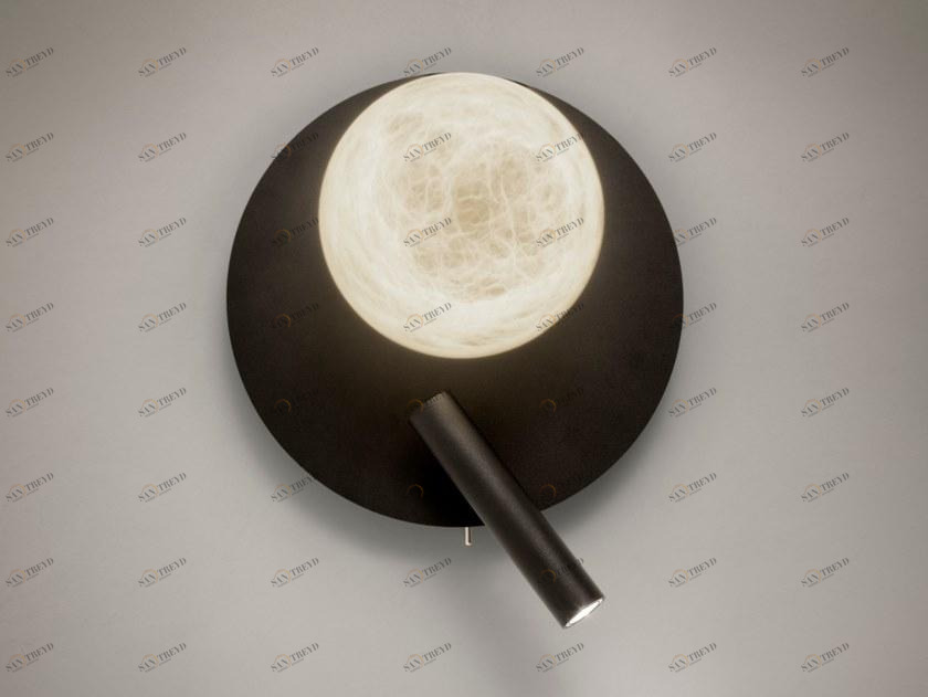 Alma light Настенный светильник из железа и алебастра Tribeca 4800028