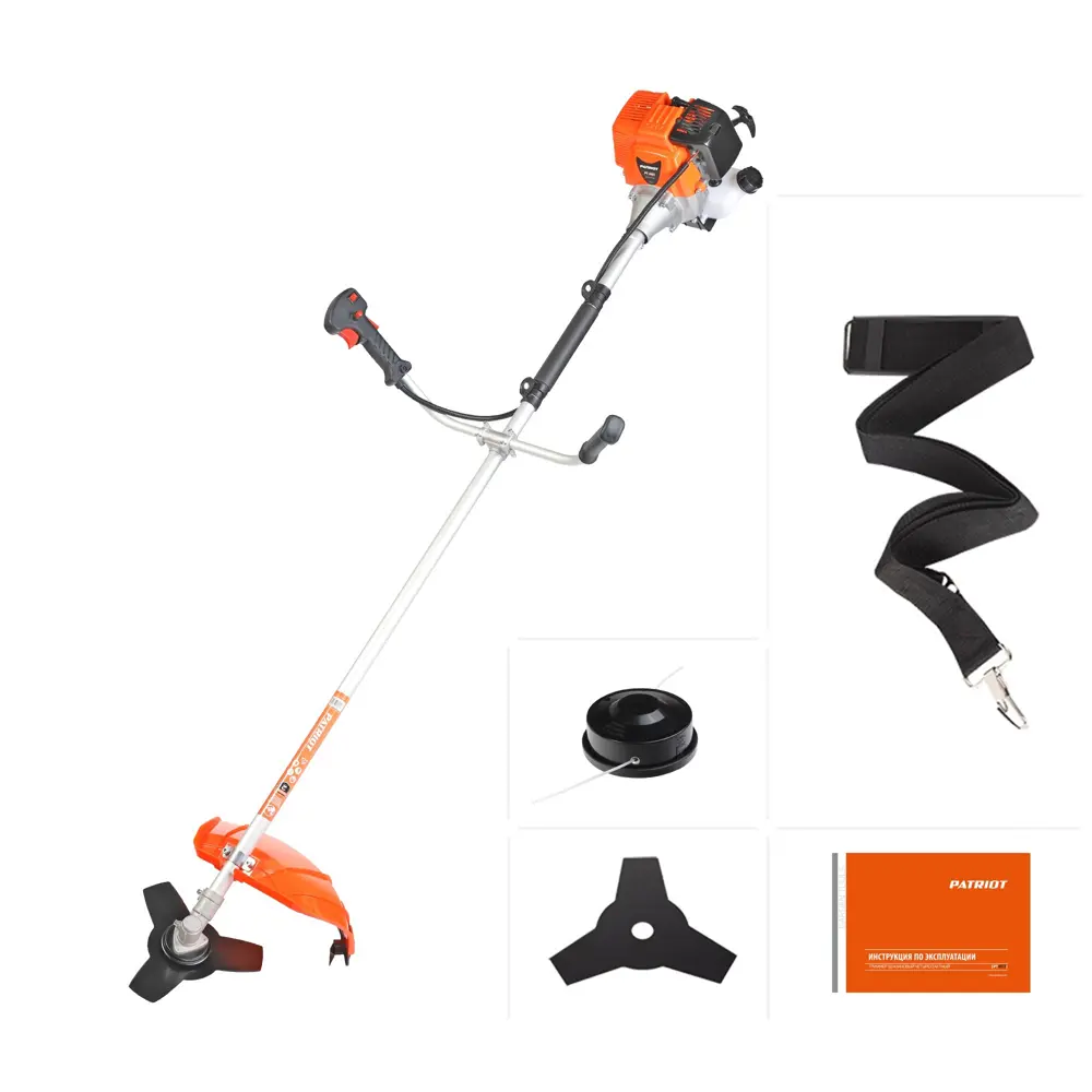Бензиновый триммер Patriot PT 415T для профессионального ухода за участком 87000962 STLM-0958525 - Вид №1