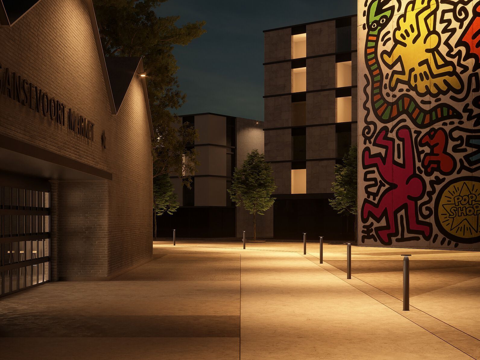 Алюминиевый светодиодный световой столб L&L Luce&Light OLO 1.0 ARCH-00144620 - Вид №7