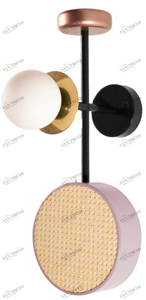 UTU Soulful Lighting Настенный светильник из металла с фиксированным кронштейном Monaco Santreyd sun-id-1364746