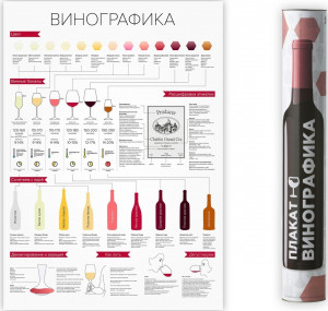 443585 Плакат "Винографика" А2