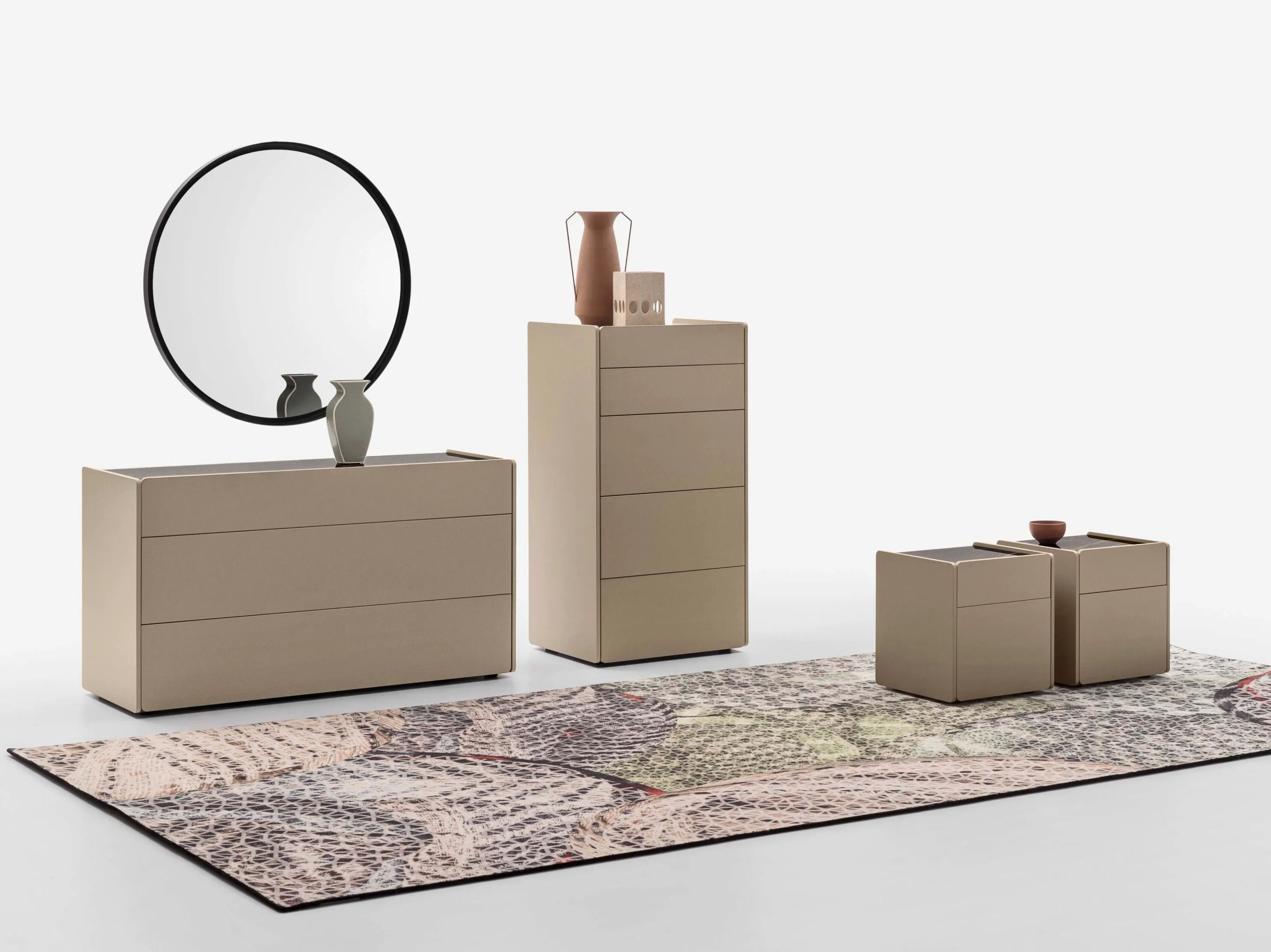 Деревянная тумбочка с ящиками Alf DaFrè Ray ARCH-00058293 - Вид №5