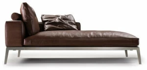 Flexform Дормез со съемным кожаным чехлом Lifesteel