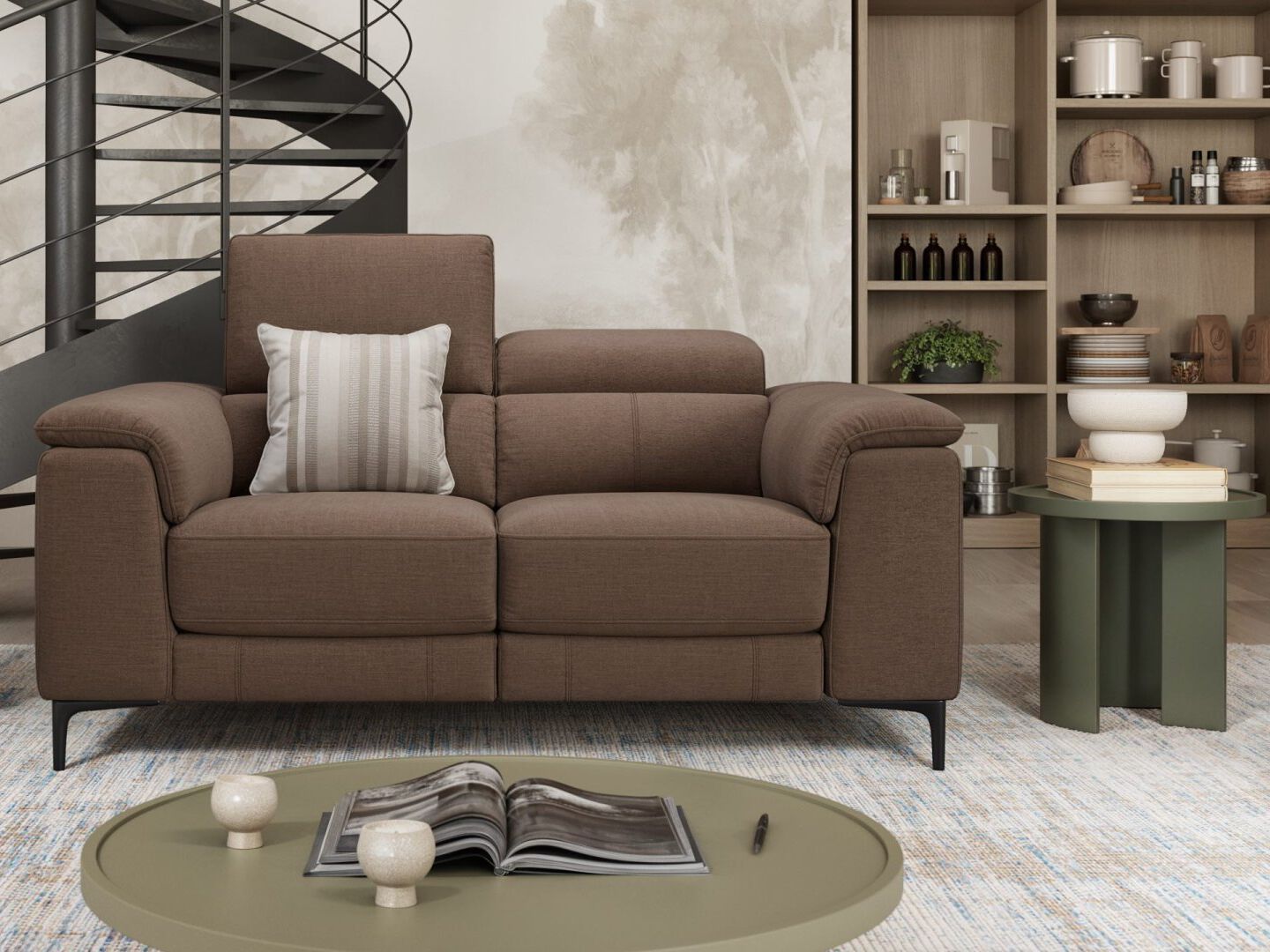 2-местный тканевый диван Sofanella Marino ARCH-00139924 - Вид №5