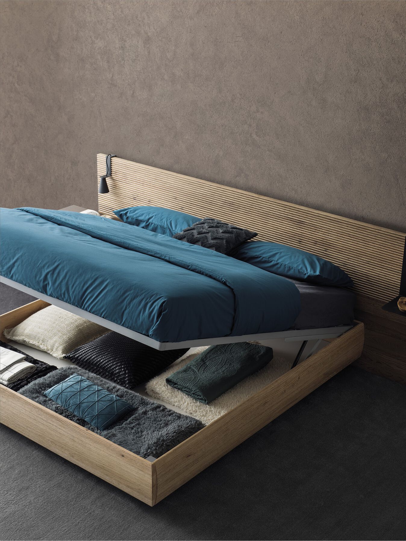 Двуспальная кровать из массива дерева Devina Nais ZEN ARCH-00106418 - Вид №2