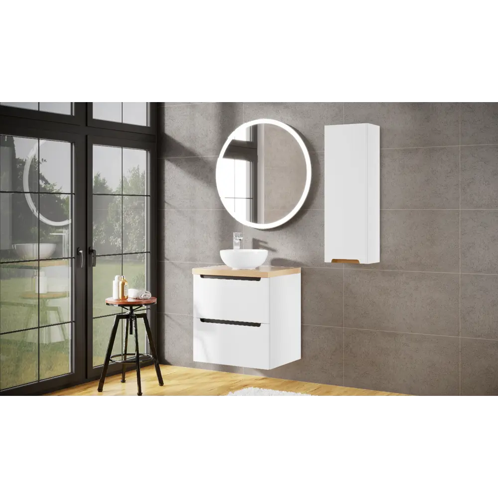 Sensea Essential — круглая керамическая раковина для современной ванной 85538218 STLM-1403880 - Вид №9