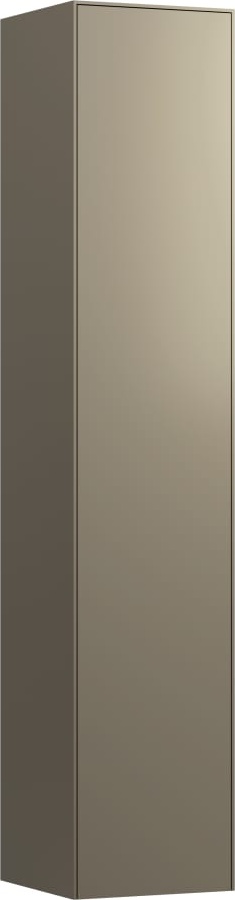 H4060620851701 Высокий шкафчик, 1 дверца, крепление на петли справа, 4 деревянные полочки LAUFEN PRO - Вид №5