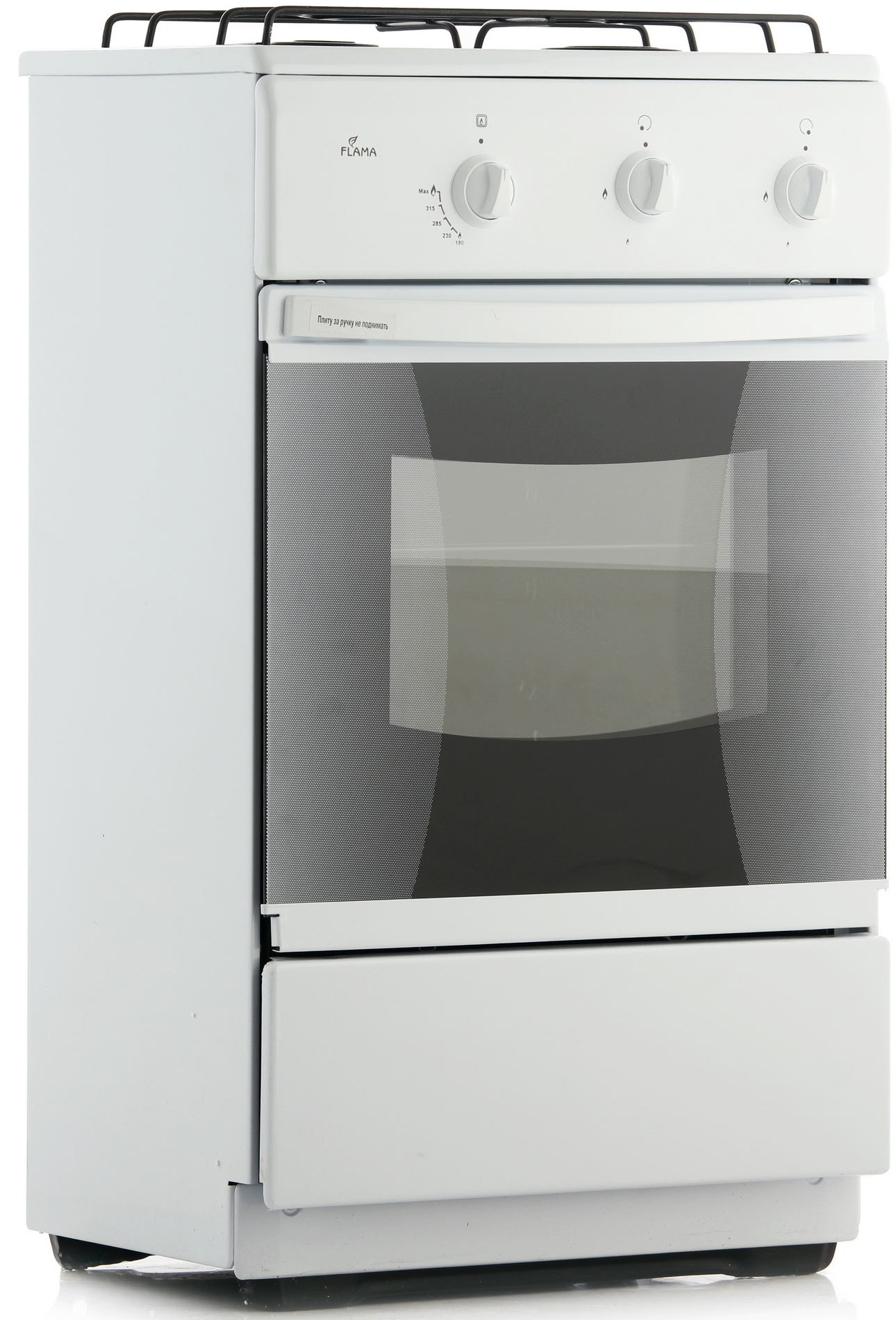 1026145 Газовая плита Flama СG 3202 W/B белый Flama group STDN-0012004 - Вид №1