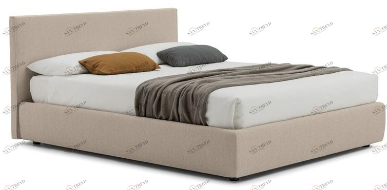 Bolzan Letti Кровать-контейнер с мягким изголовьем Metropolitan sun-id-1463894