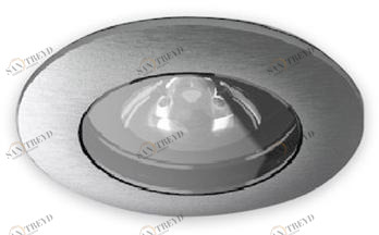 NEXO LUCE Круглый встраиваемый светодиодный светильник из алюминия Recessed-wet area nexo luce 6696