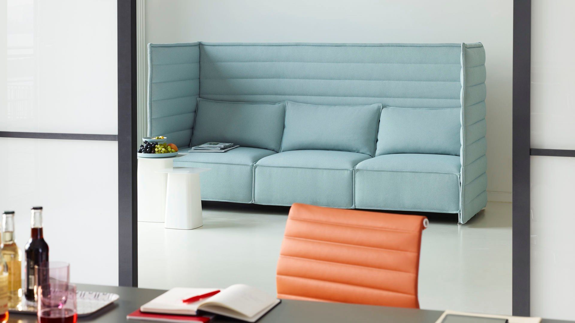 Стул из ткани VITRA Eames Aluminium Group ARCH-00027847 - Вид №15