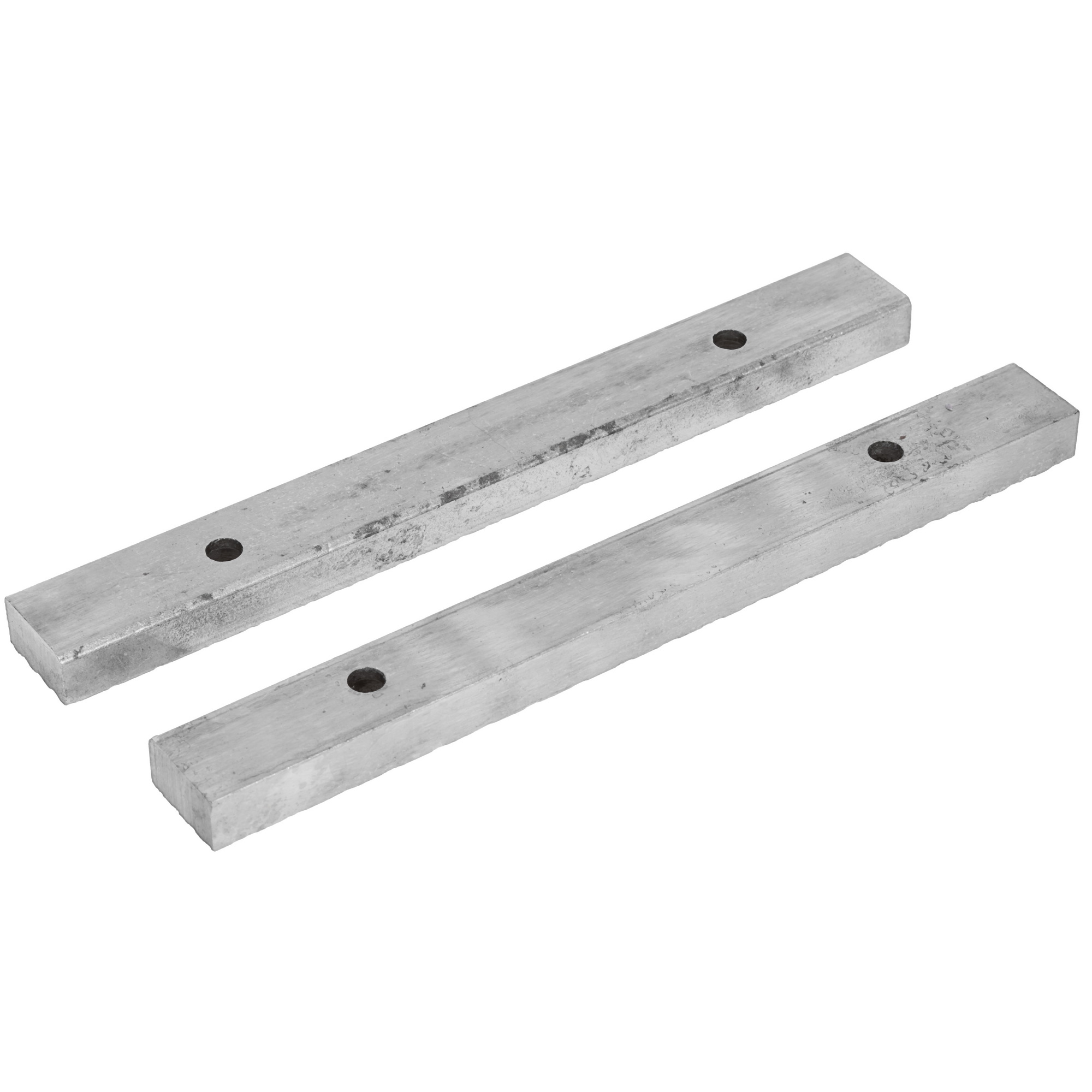 Губки сменные стальные для тисков слесарных 200 мм BERGER BG1345 9129504 STDN-0118199 - Вид №1