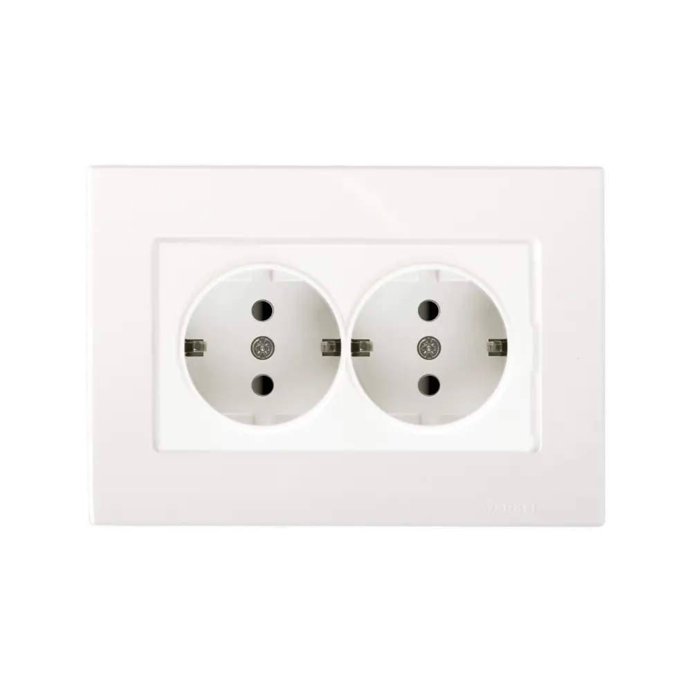 Рамка Werkel Stark для двойных розеток — элегантное решение для современного интерьера 82647576 STLM-0032826 - Вид №1