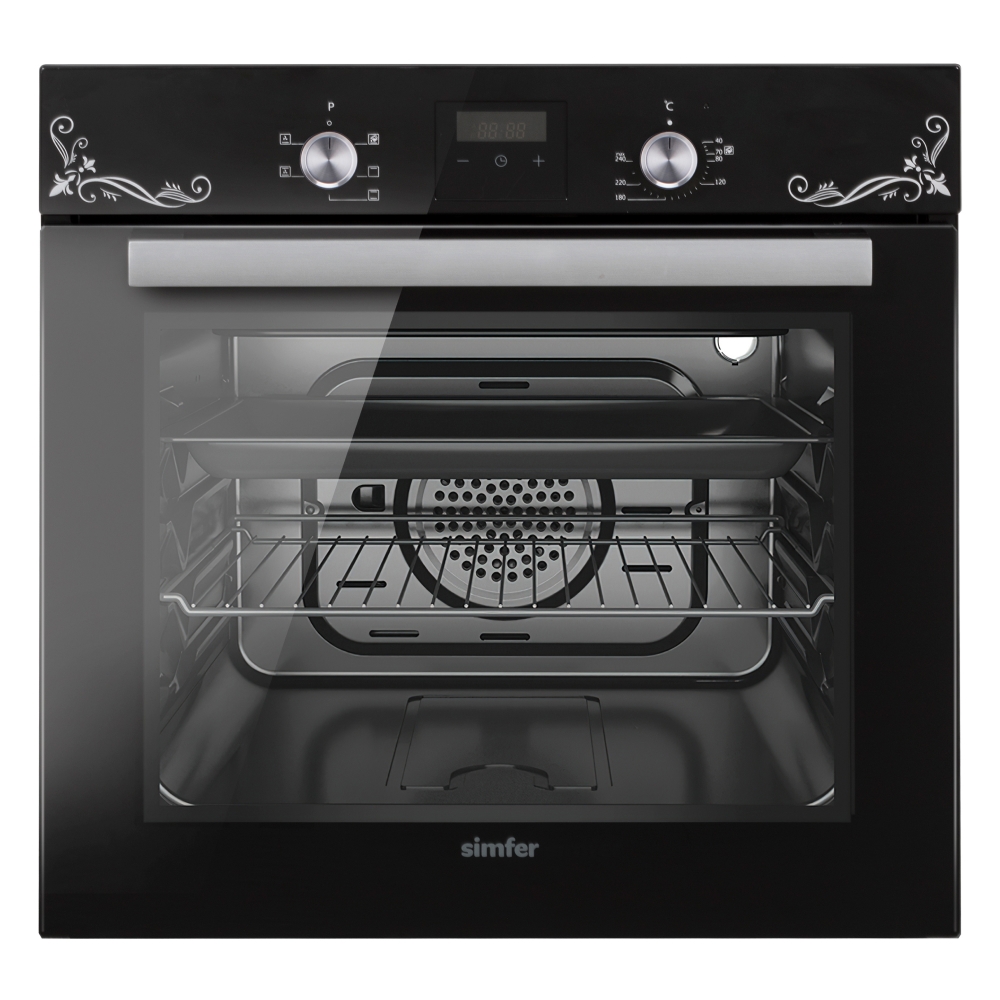 9928716 Электрический духовой шкаф Simfer B6EB56022 черный STDN-0088667