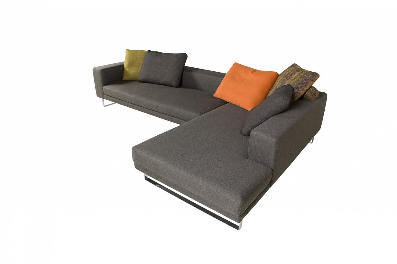 Диван Linnea трехместный угловой темно-серый SITS ДИЗАЙНЕРСКИЕ, LINNEA 192114 Серый  - Вид №4