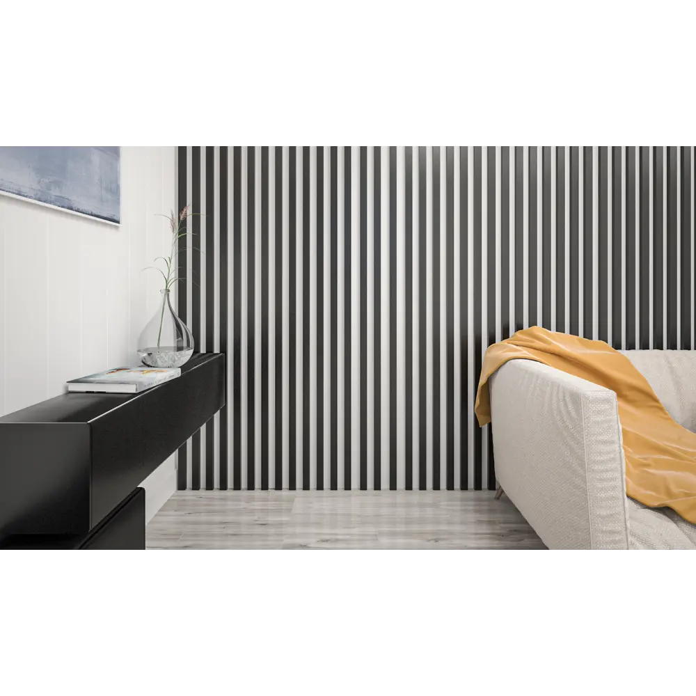 Santreyd Милана - интерьерные рейки МДФ Black Edition для стильного декора 86033679 STLM-0066243 - Вид №3