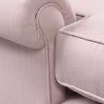 LU015B Кресло Stubbs с гладкой спинкой ijlbrown  - Вид №7