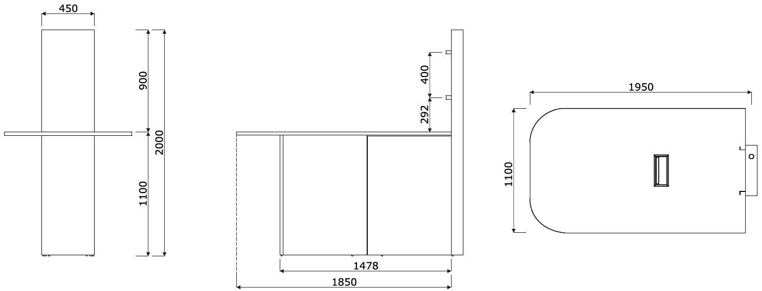MDD Стол для переговоров с системой управления кабелями sun-id-1379260 - Вид №8