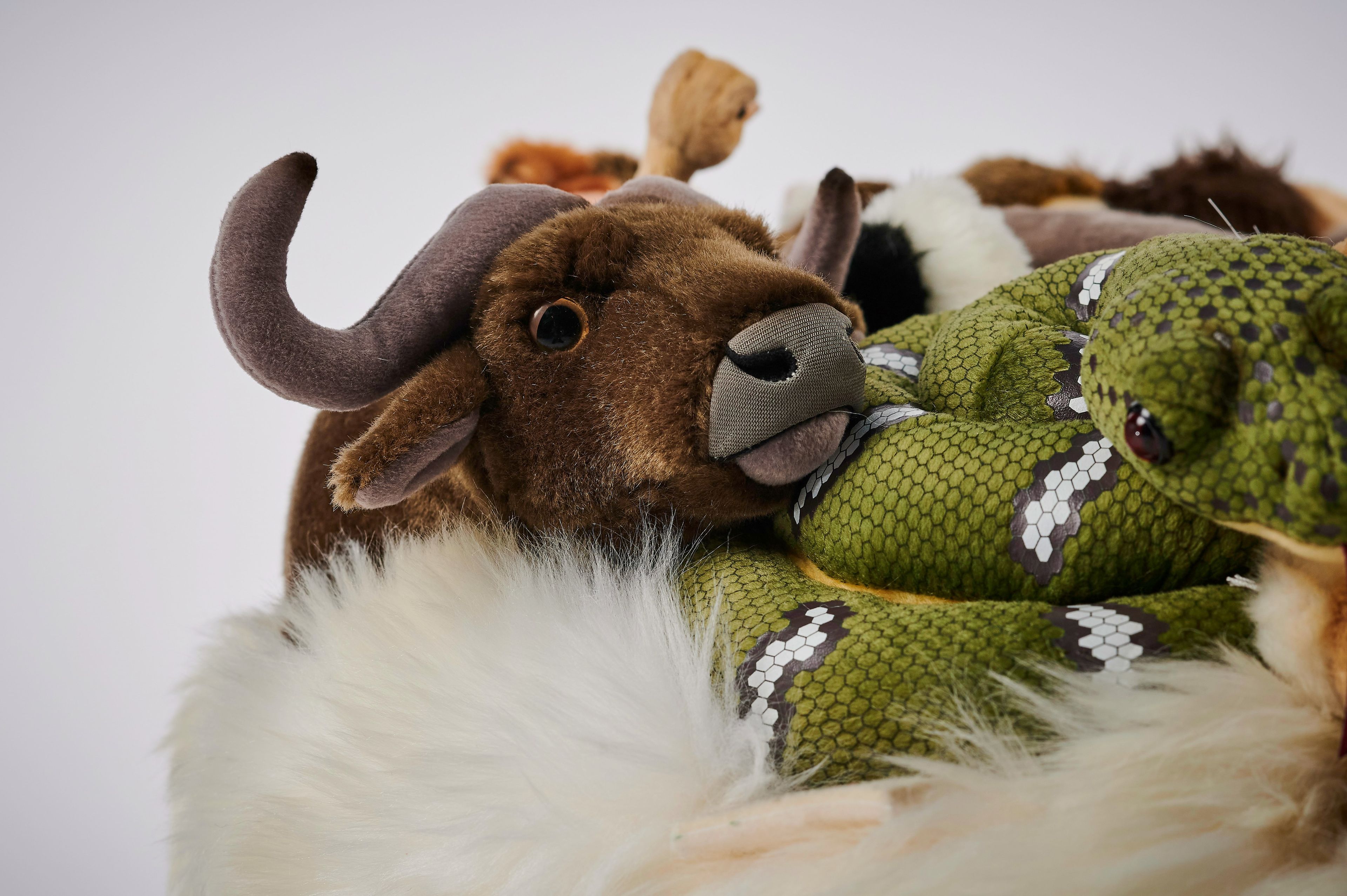 Полиэстер круглый пуф APCOLLECTION Африканское сафари ARCH-00037614 - Вид №11