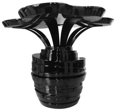 Malabar Журнальный столик из лакированного дерева Waterlily sun-id-1463489 - Вид №2