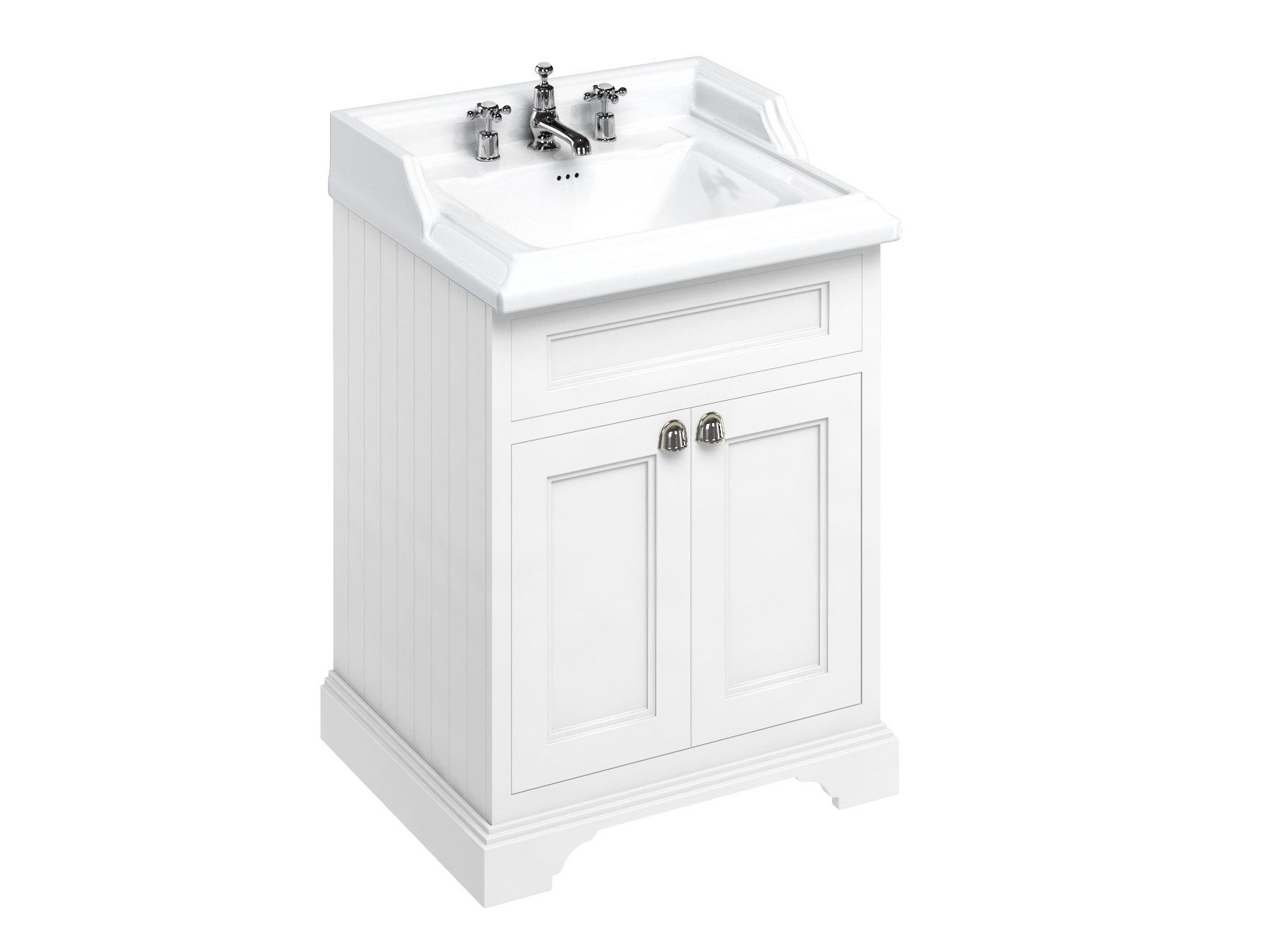 Деревянный напольный умывальник с дверцами Burlington Классическая ARCH-00022690 - Вид №23