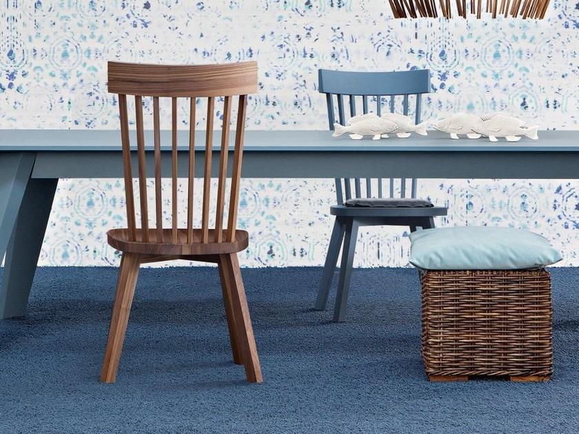 Gervasoni Деревянный стул с высокой спинкой Gray sun-id-1399798 - Вид №5