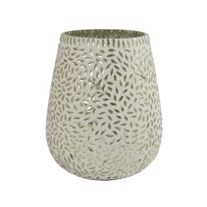 en_ny0016 Подсвечник стеклянный с мозаикой, 11х9х9 см EnjoyMe