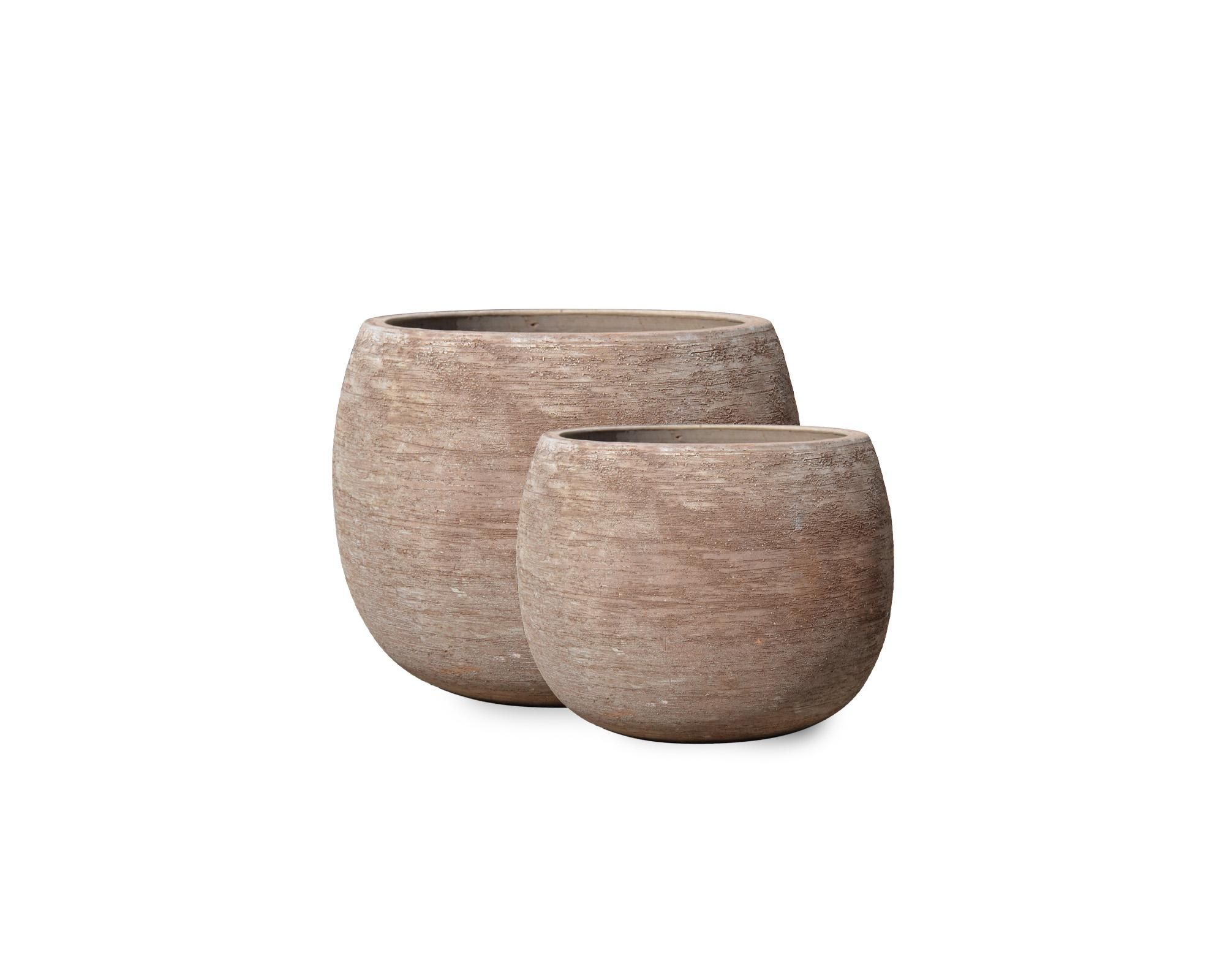 Круглый глиняный садовый горшок Vincent sheppard SAYA ARCH-00149835 - Вид №7
