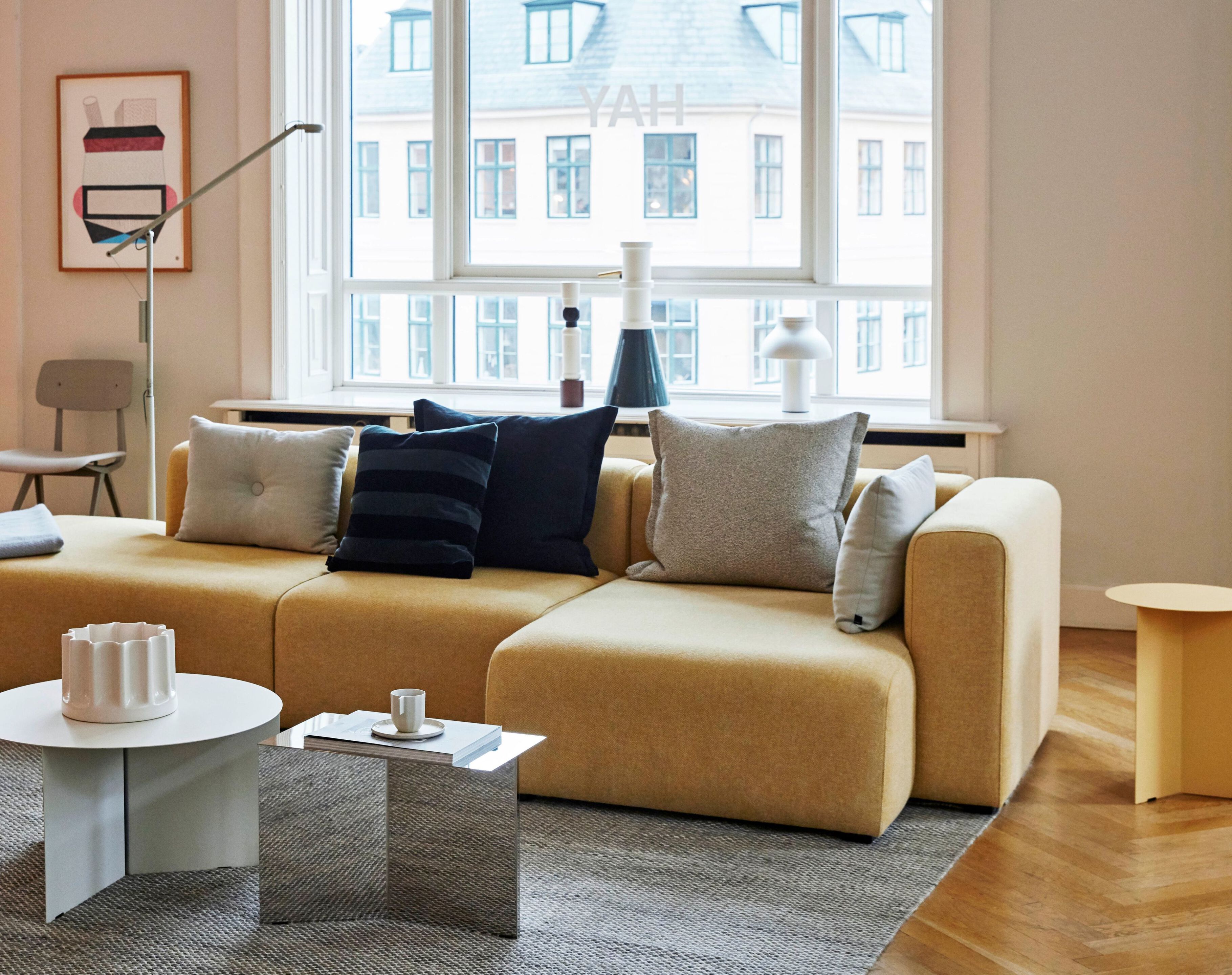 Прямоугольный стальной журнальный столик In Stock Hay ARCH-00007371 - Вид №2