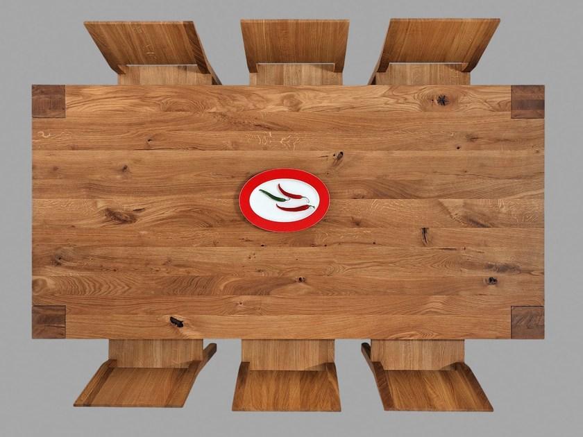 Vitamin Design Раздвижной стол из массива дерева Taurus sun-id-1353188 - Вид №10